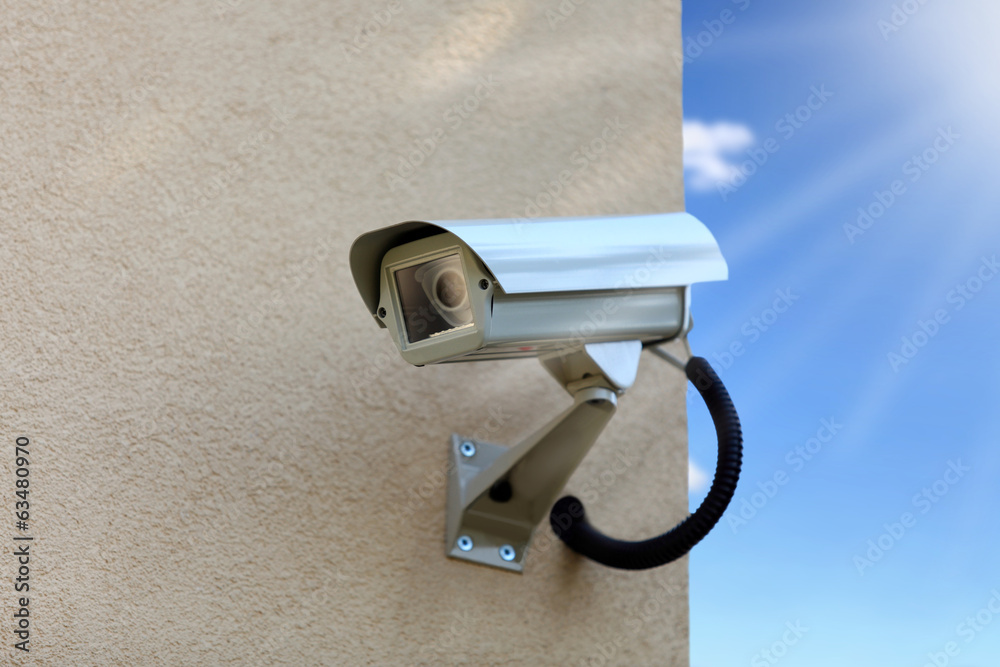 Kamera ochrony - security - obrazy, fototapety, plakaty 