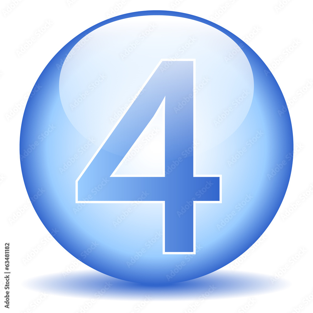 Number four button Number four button