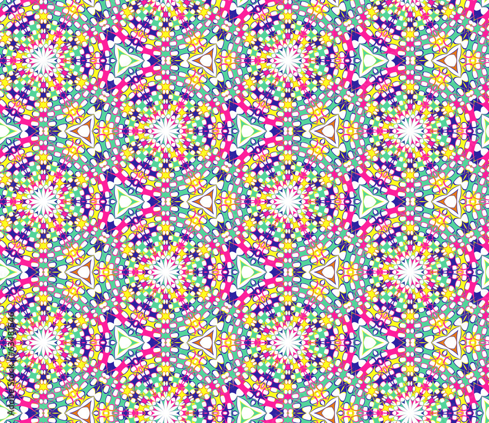 Abstract seamless pattern on a white background Abstract seamless pattern on a white background