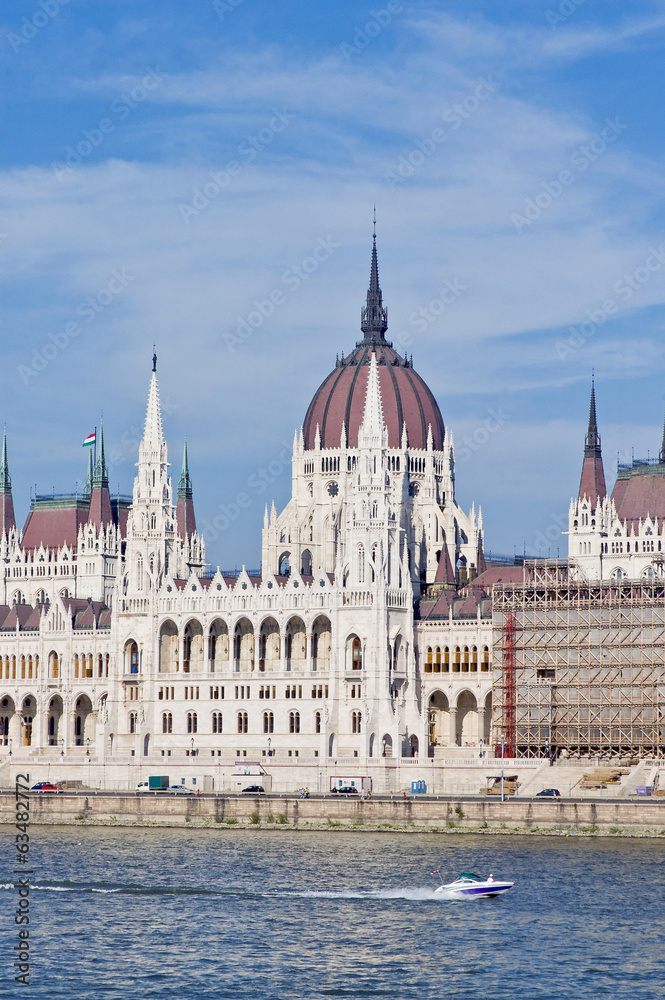 Parliament Building at Budapest, Hungary