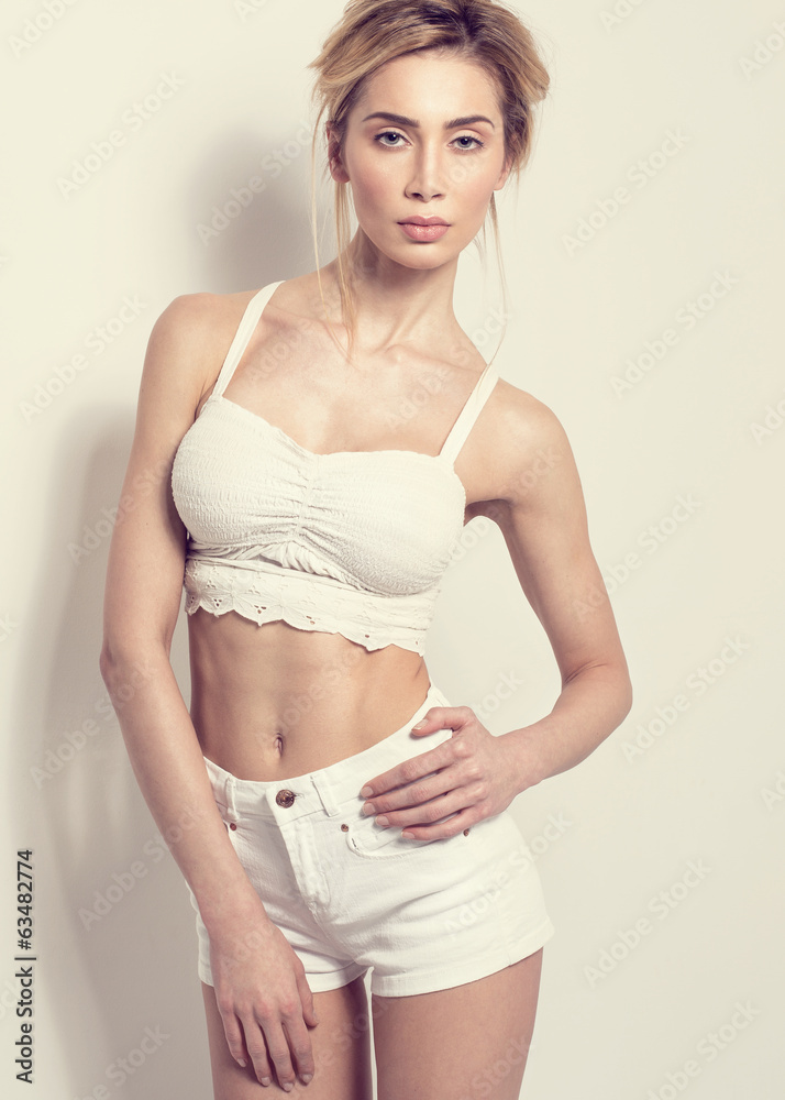 Fashion unusual woman Fashion unusual woman