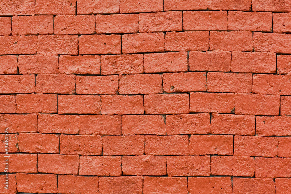 Obraz premium old red brick wall texture