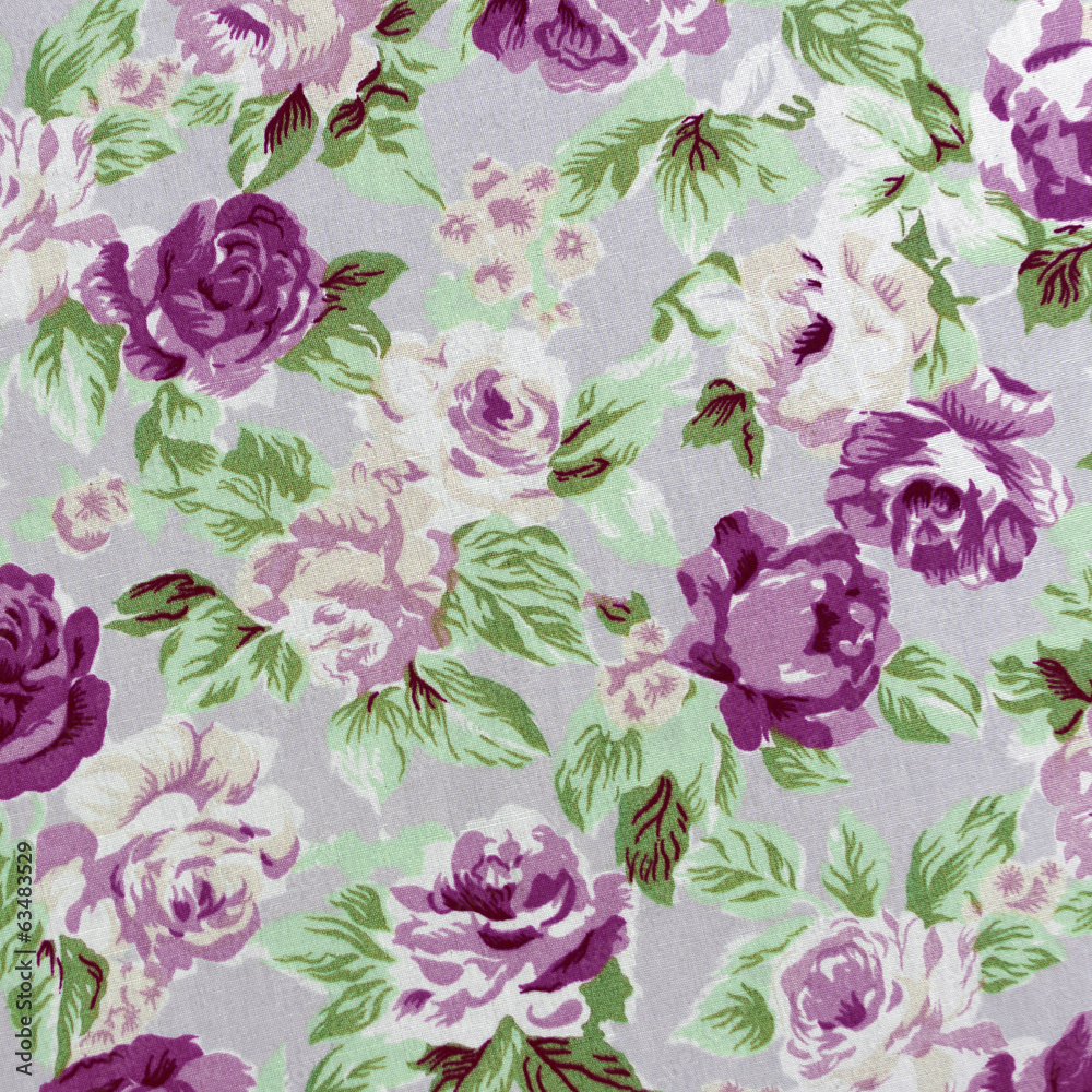 Fabric Rose Pattern