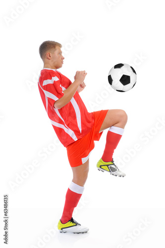 Footballer player © Valeriy Lebedev