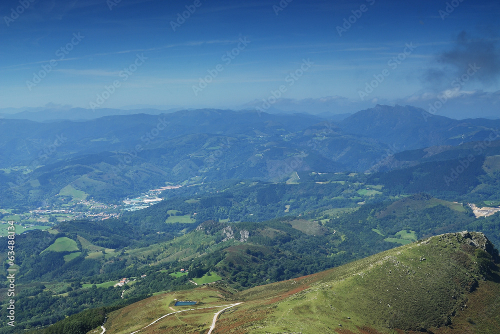 Viewing Spain from the Pyrenees