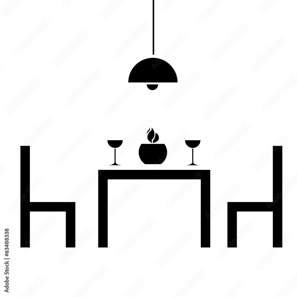 Icon for Dining room Icon for Dining room