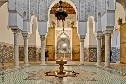 Moulay Ismail Mausoleum at Meknes, Morocco