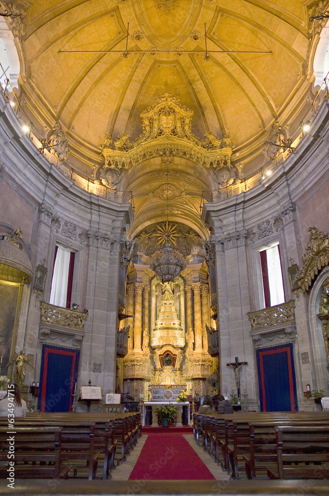 Clerigos church at Porto, Portugal