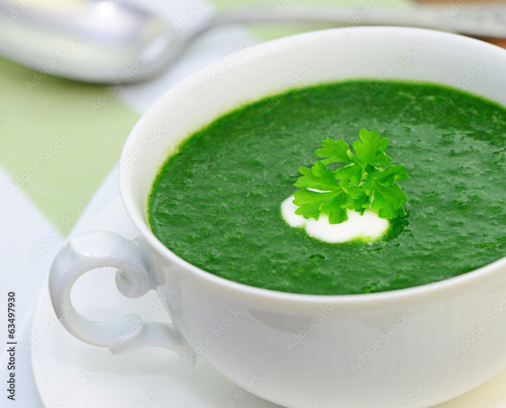 Spinatsuppe Spinatsuppe