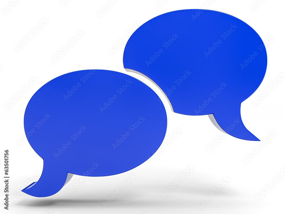 Bubble talk. Social media concept. Bubble talk. Social media concept.