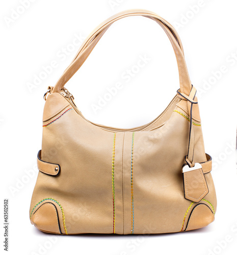 beige women's purse