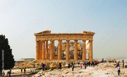 Obraz na płótnie Parthenon at Acropolis in Athens, Greece w salonie
