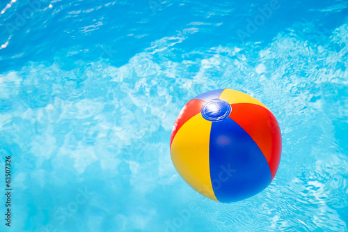 waterball in the pool 3