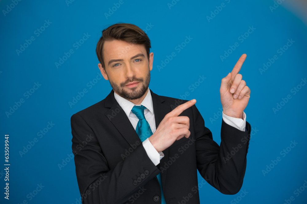 Portrait of an handsome confident businessman Portrait of an handsome confident businessman