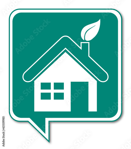 Logo maison énergie.