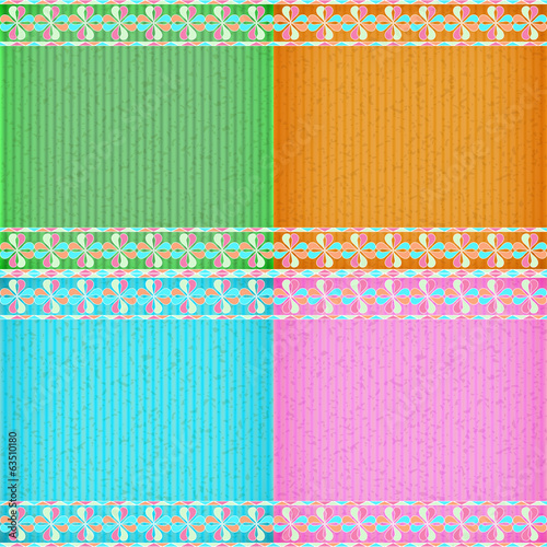 flower color card board texture