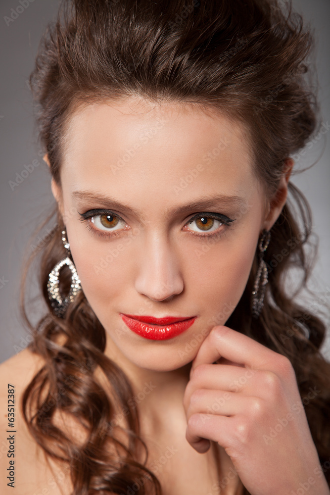 beauty woman portrait of teen girl beauty woman portrait of teen girl