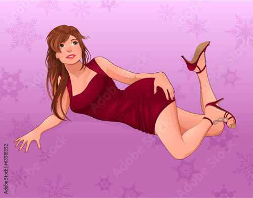 Beautiful woman.