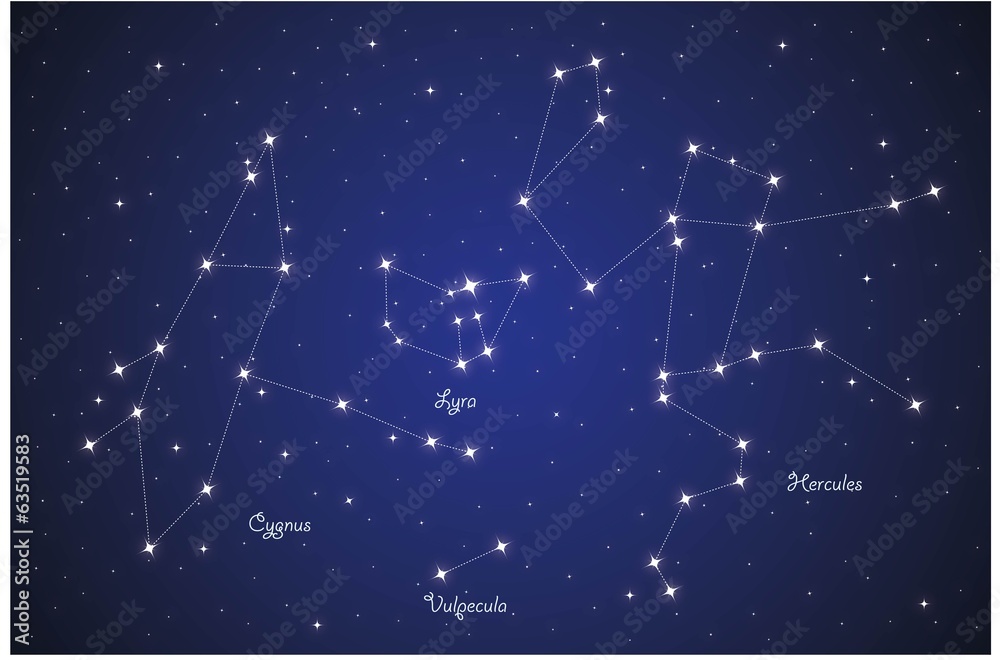 Fototapeta premium Constellations