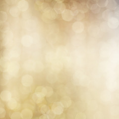 Gold Festive Christmas background.