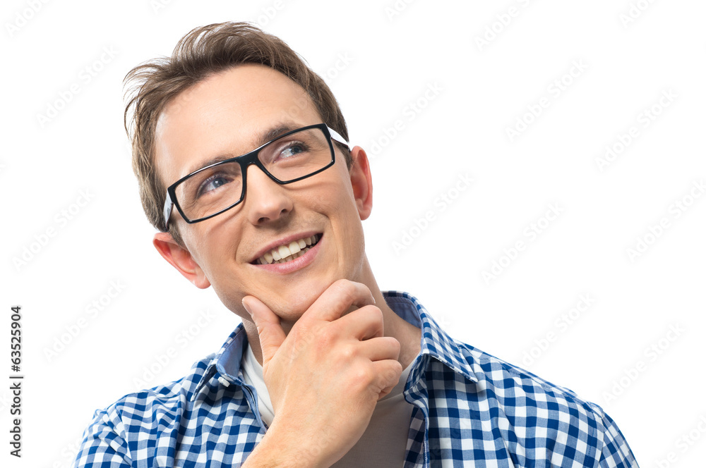 Young Man Daydreaming Young Man Daydreaming