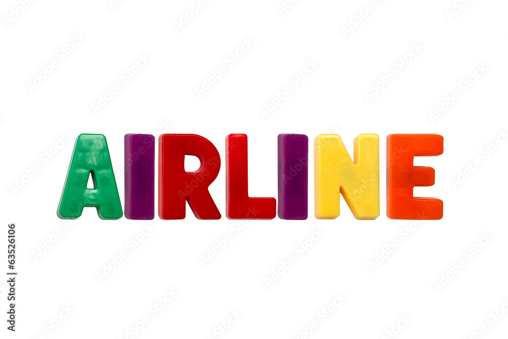 Letter magnets AIRLINE Letter magnets AIRLINE
