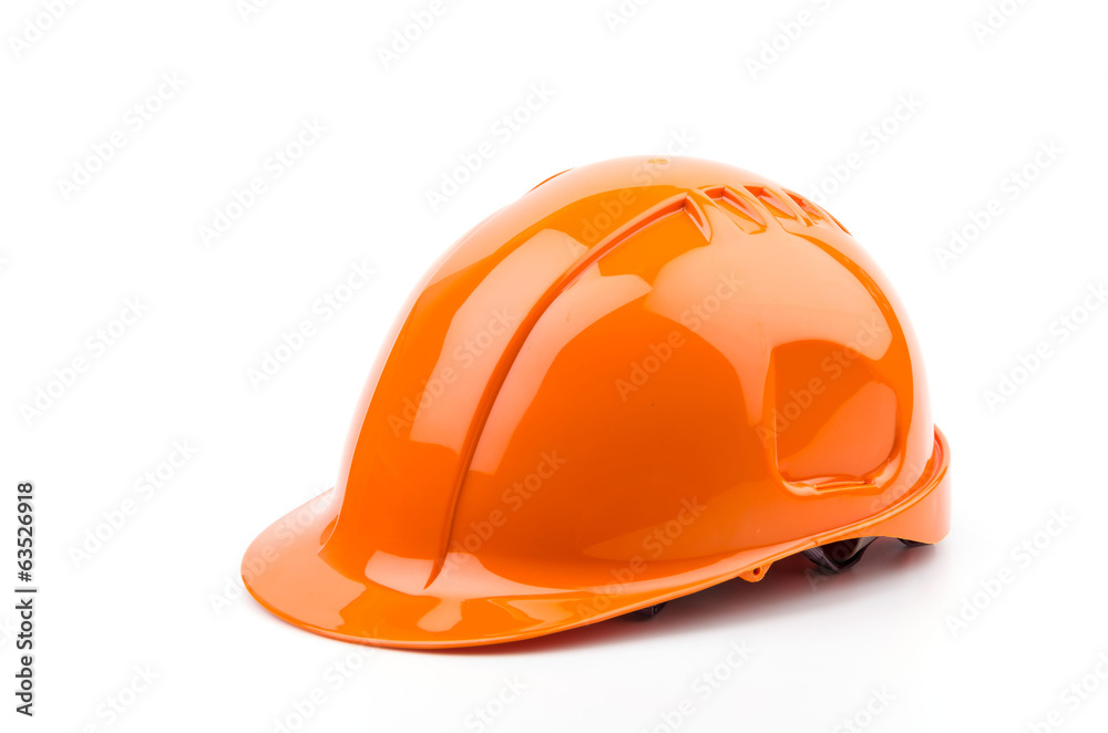 Isolated safety helmet hat Isolated safety helmet hat