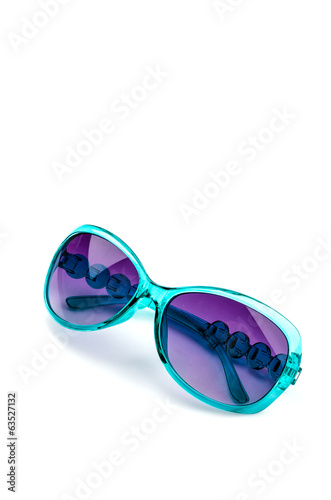 Sunglasses isolated white background