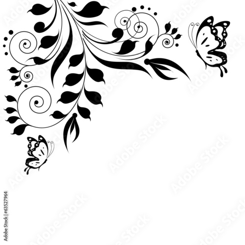 Wallpaper Mural butterflies design Torontodigital.ca