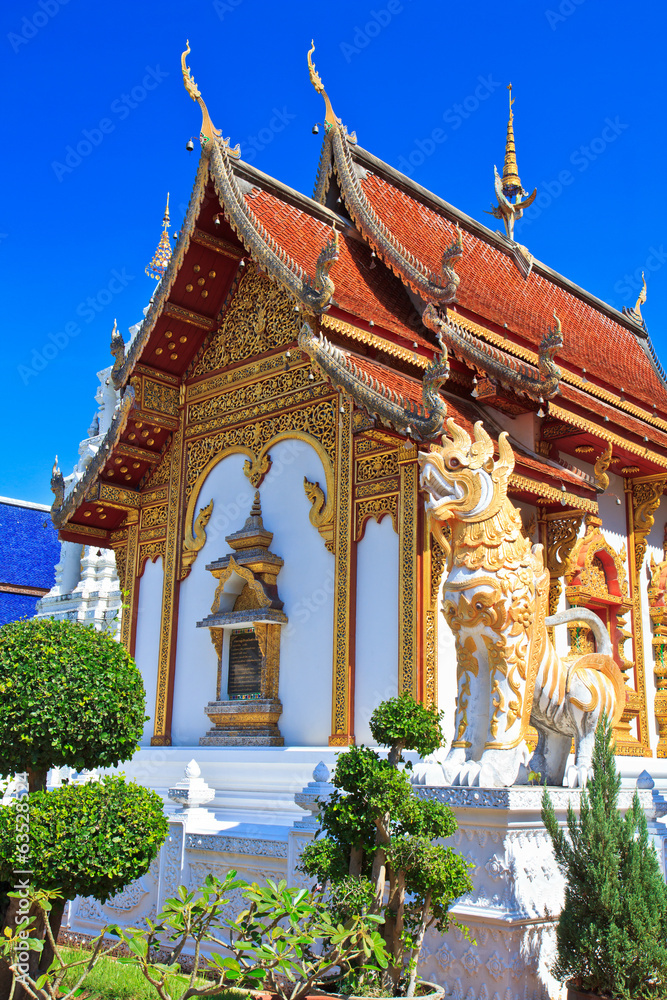 Wat Ban Den in Chiang Mai province of Thailand Wat Ban Den in Chiang Mai province of Thailand