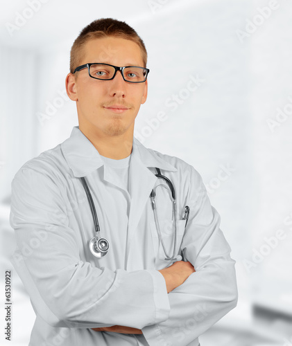 Practitioner man physician