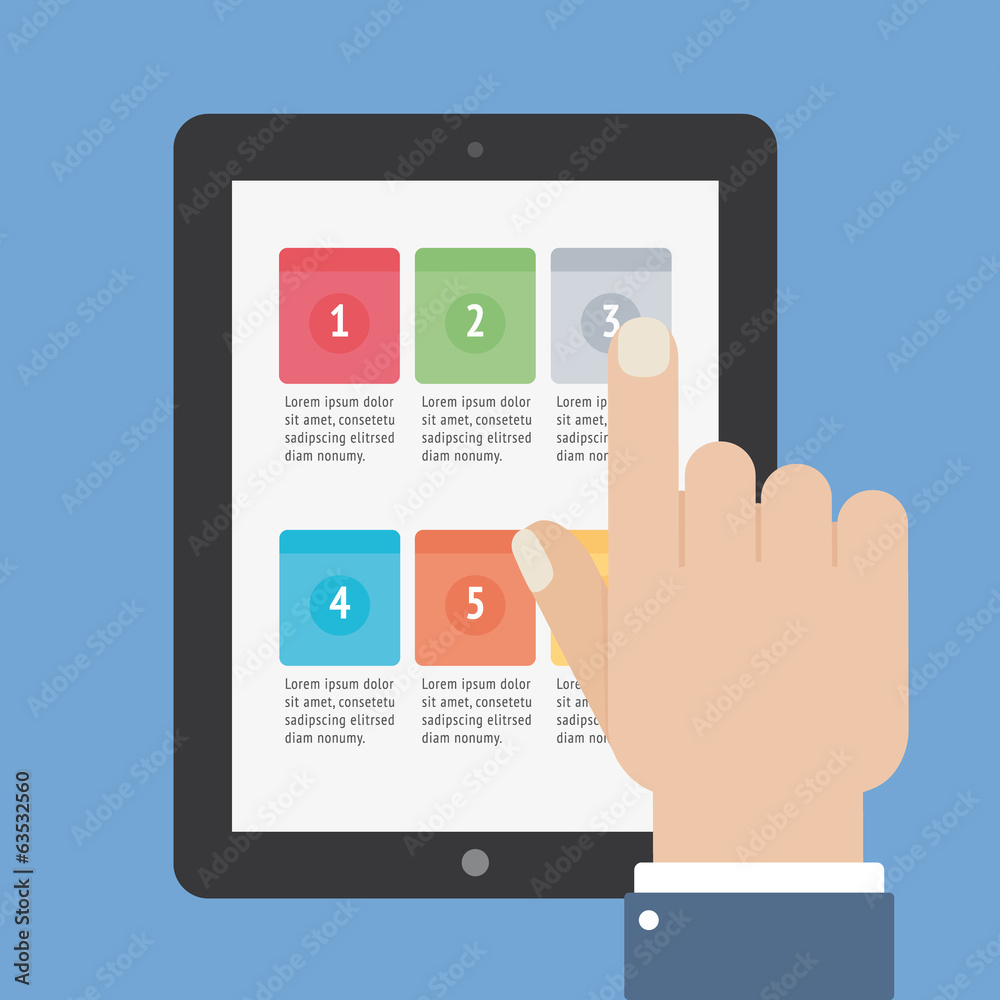 finger touch tablet app screen finger touch tablet app screen