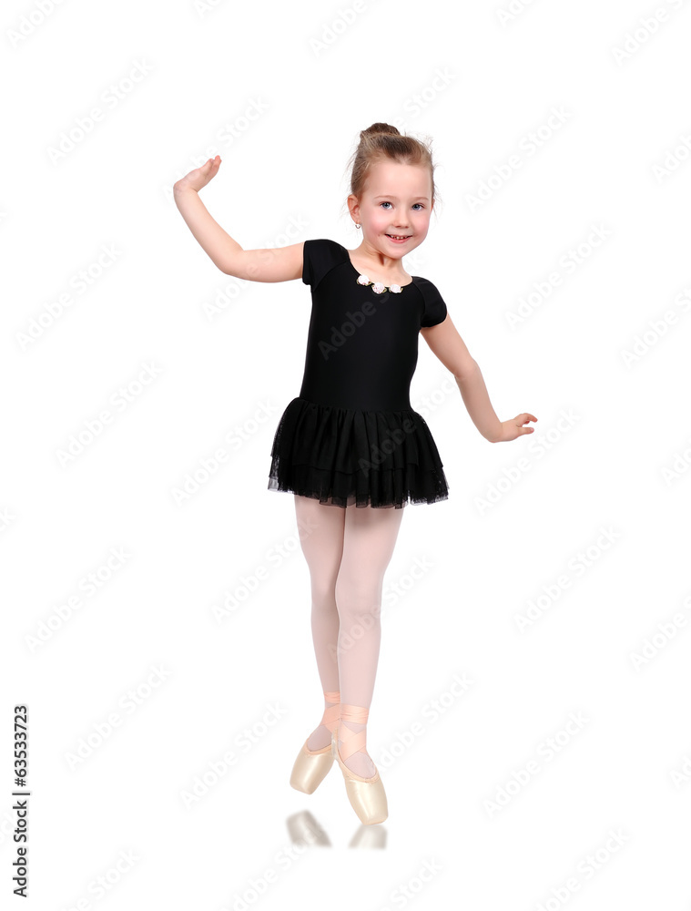 ballerina in pointe