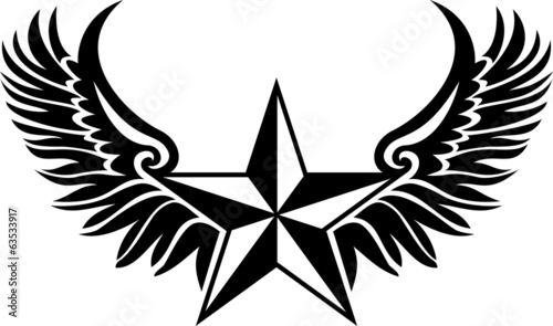Nautical Star - Tattoo Style