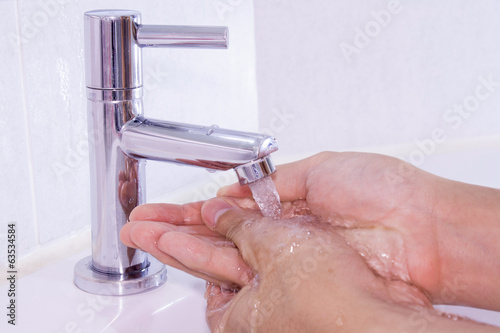 rinsing
