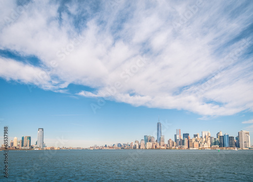 New York Skyline from Hudson River