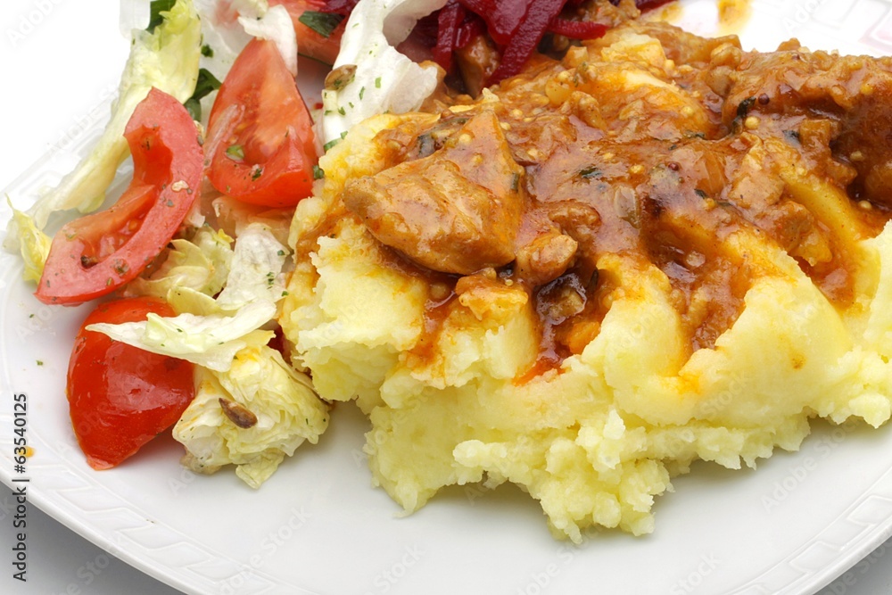 stew sauce with potatoes and raw vegetables stew sauce with potatoes and raw vegetables