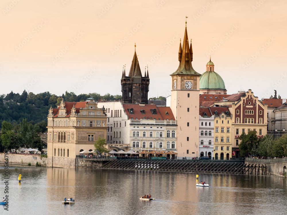 Prague , Vltava River