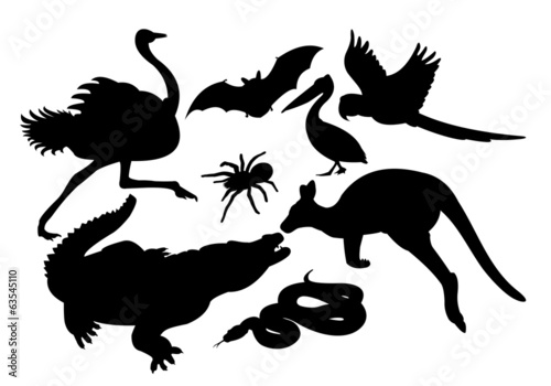 Animals-silhouettes