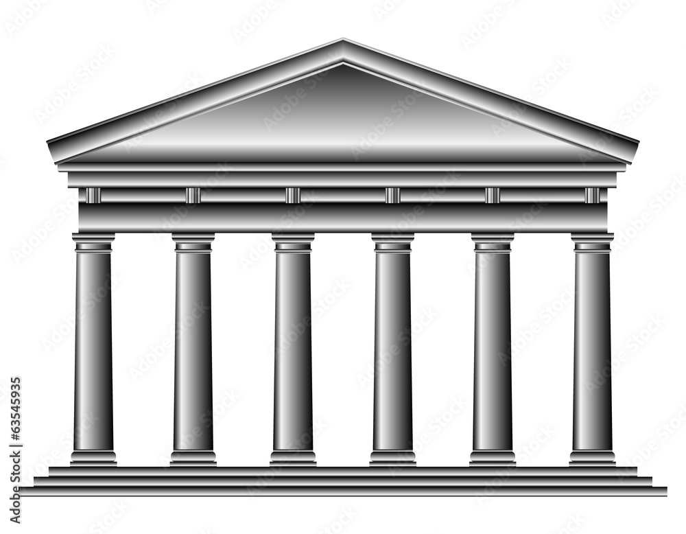 Obraz premium Tuscan temple