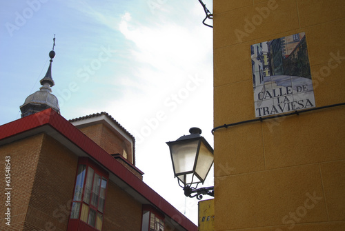 Calle de la travesia, Madrid photo