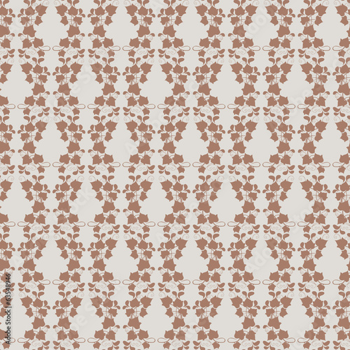 Ivy Wreaths Seamless Pattern