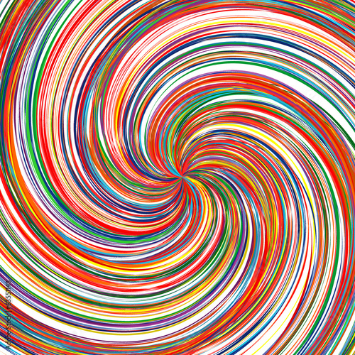 Abstract swirl color stripes background