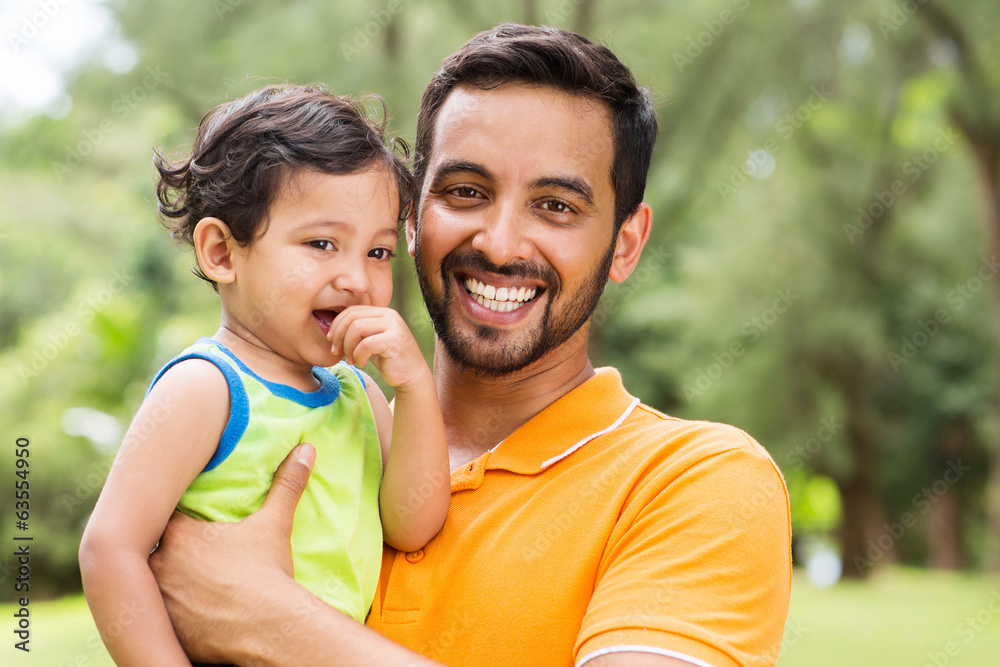 young indian father and baby boy Stock Photo Adobe Stock