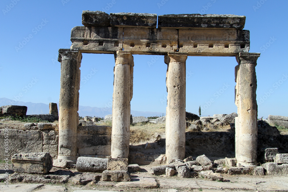 Columns in Hyerapolis