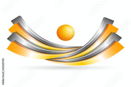 3d symbol creative design photo