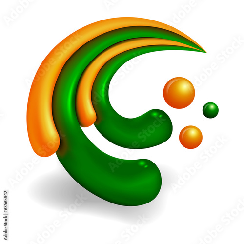 3d symbol creative design photo