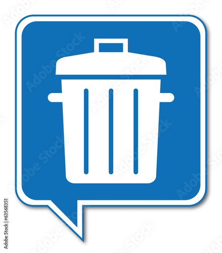 Logo poubelle.