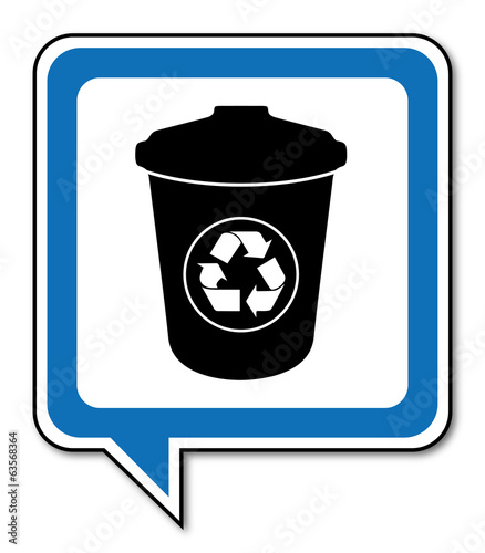 Logo poubelle.