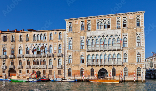 Grand Canal palazzos, Venice Italy photo